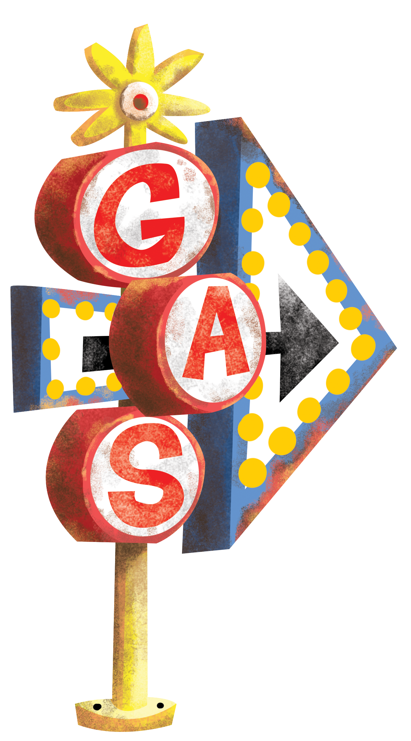 Gas Sign